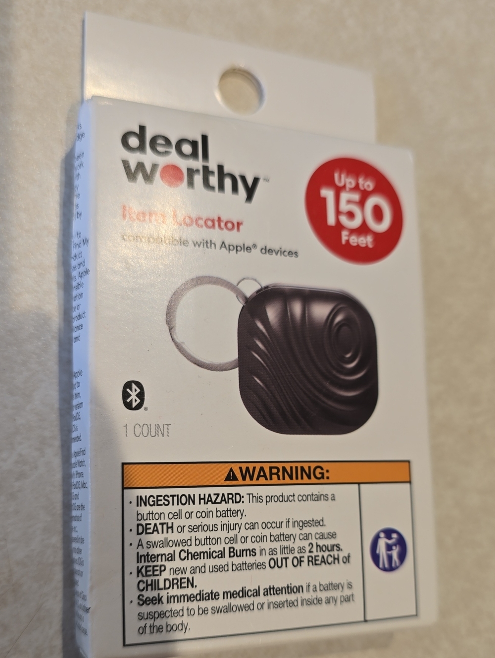 Deal Worthy Single Item Locator - Black